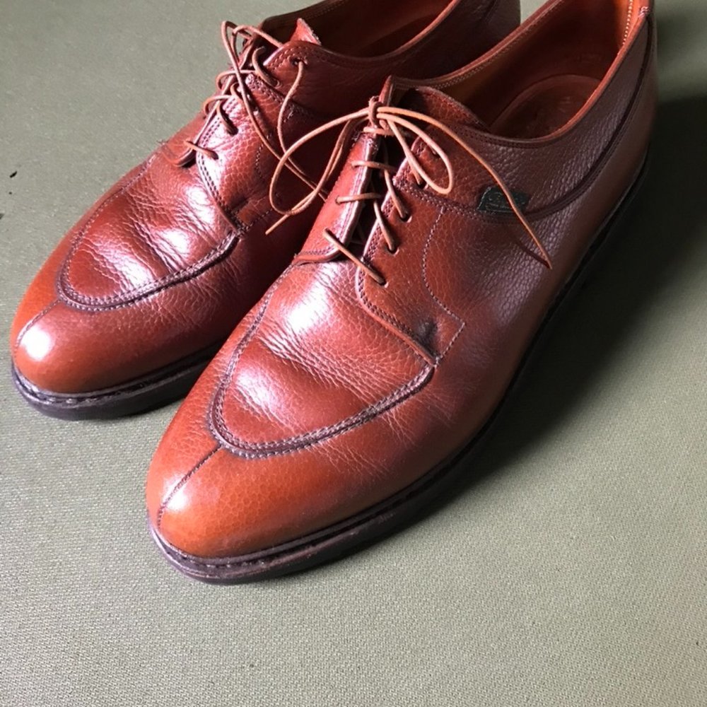 Men's Paraboot Avignon in Oak pebble-grain leather